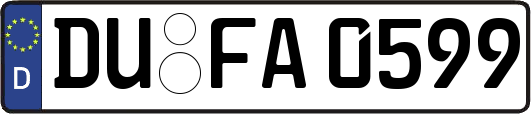 DU-FA0599