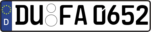 DU-FA0652