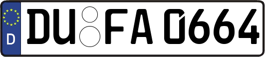 DU-FA0664