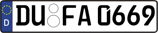 DU-FA0669