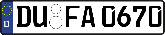 DU-FA0670