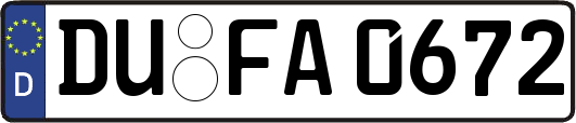 DU-FA0672