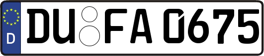 DU-FA0675