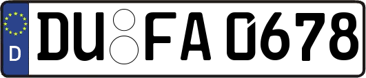 DU-FA0678