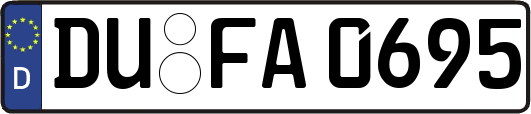 DU-FA0695