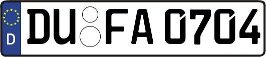 DU-FA0704