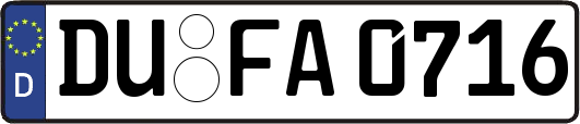 DU-FA0716