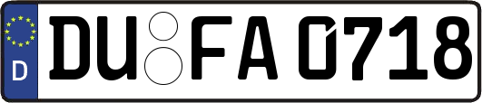 DU-FA0718