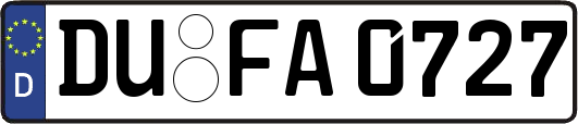 DU-FA0727
