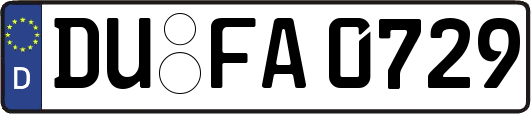 DU-FA0729