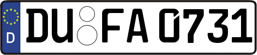 DU-FA0731