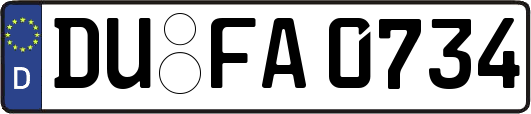 DU-FA0734