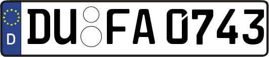 DU-FA0743