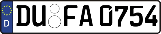 DU-FA0754