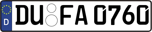 DU-FA0760