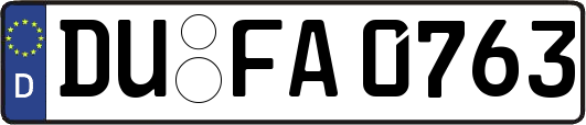 DU-FA0763