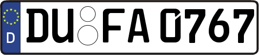 DU-FA0767