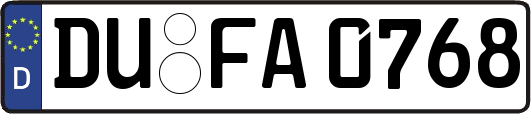 DU-FA0768