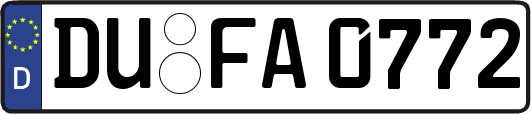 DU-FA0772