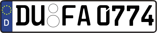 DU-FA0774
