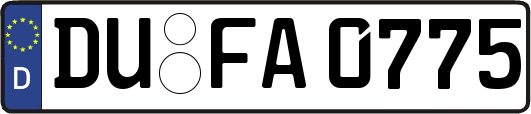 DU-FA0775