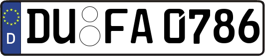 DU-FA0786