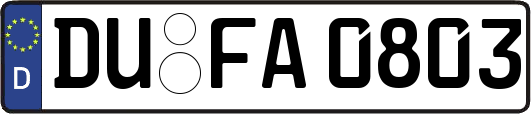 DU-FA0803