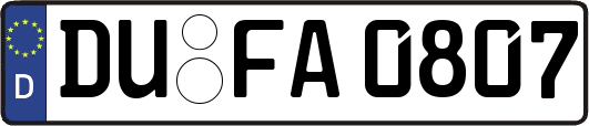 DU-FA0807