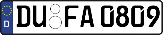 DU-FA0809