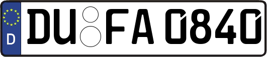DU-FA0840