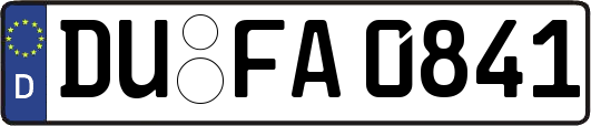 DU-FA0841