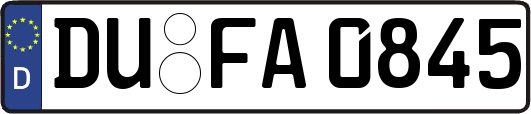 DU-FA0845