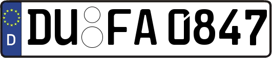 DU-FA0847