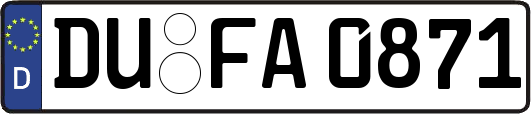 DU-FA0871