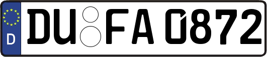 DU-FA0872