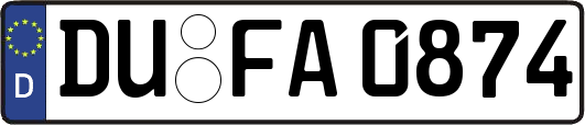DU-FA0874