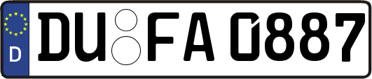 DU-FA0887