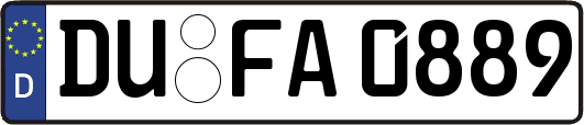 DU-FA0889