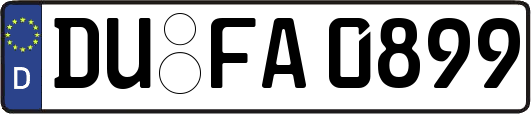 DU-FA0899