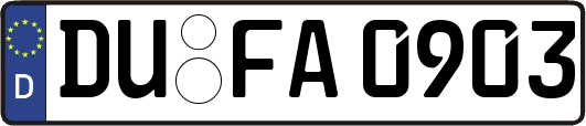 DU-FA0903
