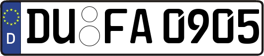 DU-FA0905