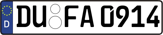 DU-FA0914