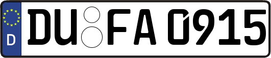 DU-FA0915