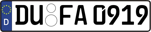 DU-FA0919