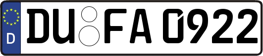 DU-FA0922