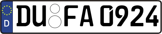 DU-FA0924
