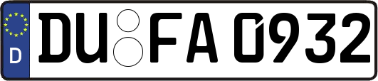 DU-FA0932