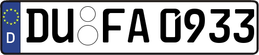 DU-FA0933
