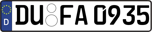 DU-FA0935