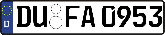 DU-FA0953